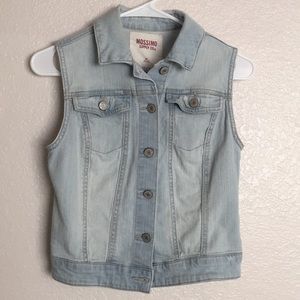 Denim Short Sleeve Jacket